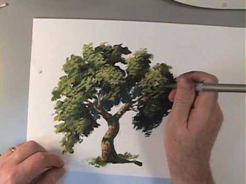 【YouTube】How to Paint Trees *preview*