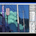 【YouTube】Step 02-02　タッチをつけながら彩色する２―IllustStudio 風景 テクニック