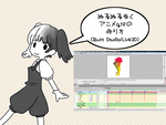 【講座】ぬるぬる歩くアニメgifを作るサムネイル